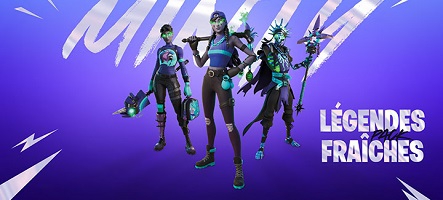 Fortnite dévoile le Pack Légendes Fraîches