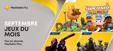 Playstation Plus : les jeux gratuits de septembre