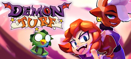 Demon Turf, un jeu d'action et plateformes avec une démone