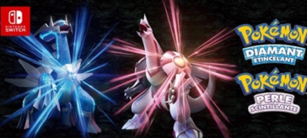 Pokémon Diamant Étincelant et Pokémon Perle Scintillante se dévoilent