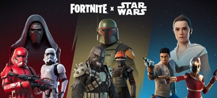 Star Wars débarque dans Fortnite