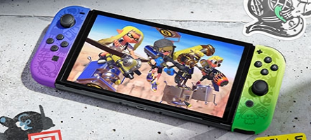 Nintendo annonce une Switch OLED édition Splatoon 3