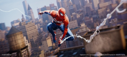 Le remaster PC de Spiderman s'offre des améliorations techniques