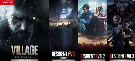 La franchise Resident Evil fait irruption sur Switch