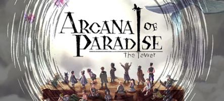 Arcana of Paradise -The Tower- un roguelike à base de cartes