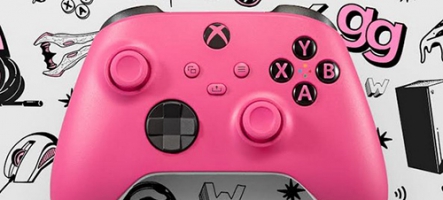 Xbox : la nouvelle manette rose