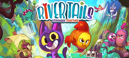 River Tails, un jeu de plateforme en coop tout mignon