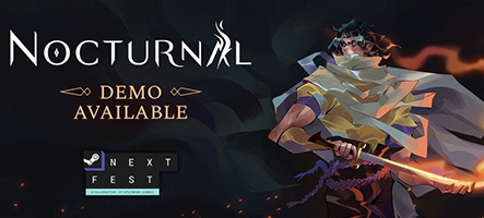 Nocturnal sort une démo pour le Steam Next Fest