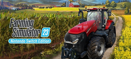 Du gameplay pour Farming Simulator 23: Nintendo Switch Edition