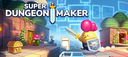 Super Dungeon Maker est maintenant sur Switch et Steam