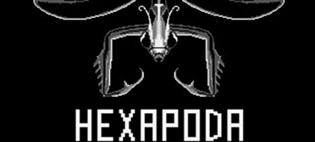 Hexapoda, un shoot pixel art en noir et blanc