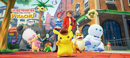 Le retour de Détective Pikachu annoncé sur Nintendo Switch