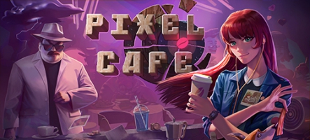 Pixel Café, entre roman visuel et jeu de vie