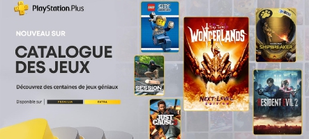 Les nouveaux jeux PlayStation Plus de Janvier