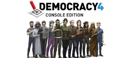 Democracy 4: Console Edition est sorti