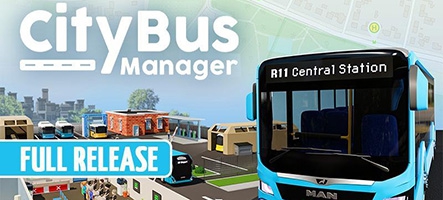 City Bus Manager : Disponible sur Steam depuis le 25 Juin 2024