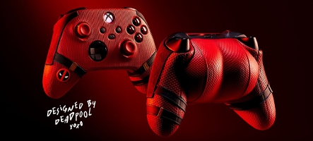 Une manette Deadpool & Wolverine plutôt généreuse