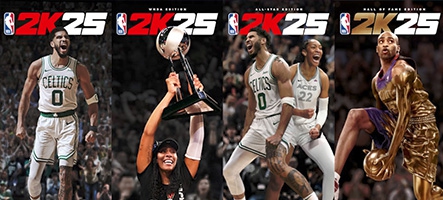 NBA 2K25 entre sur le terrain