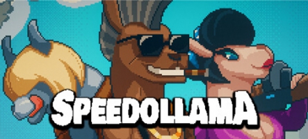 Speedollama, un jeu d'action-plateforme façon années 80