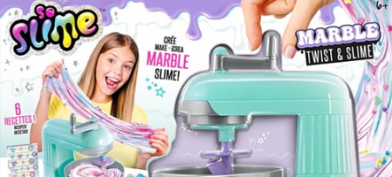 Fabrique à slime Marble Twist & Slime : un jouet loisir créatif pastel