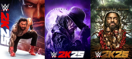 Le jeu de catch WWE 2K25 annoncé