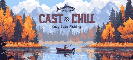 Cast n Chill, un jeu de pêche en pixel art