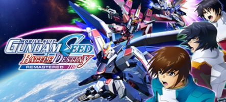 Mobile Suit Gundam Seed Battle Destiny Remastered sort en mai