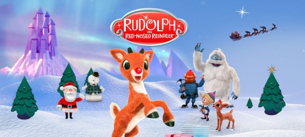Rudolph the Red-Nosed Reindeer, annoncer pour Noël