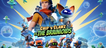 Chip ‘n Clawz VS. The Brainioids arrive le 26 Août