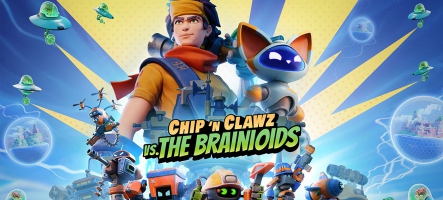Chip ‘n Clawz VS. The Brainioids est enfin disponible