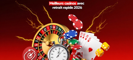 Top casinos en ligne retrait instantané 2026 – Encaissements rapides et sécurisés