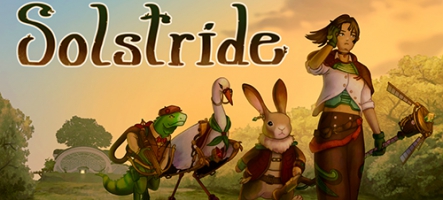 Solstride, un roguelite avec un lapin, une tortue et un lézard