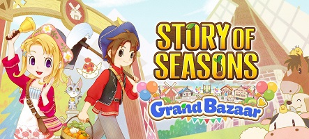 Story of Seasons: Grand Bazaar débarque sur PS5 et Xbox Series