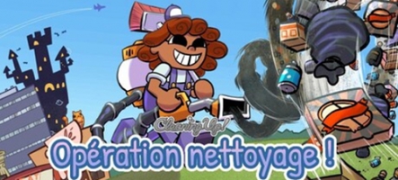 Cleaning Up!, un jeu d'aspirateur
