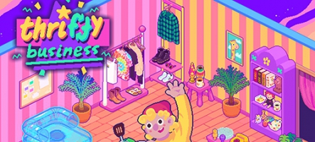 Thrifty Business : le jeu de boutique de 2nde main sort le 18 mai
