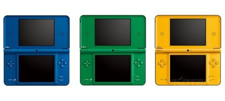 Trois nouvelles couleurs pour la DSi XL